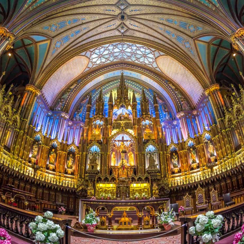 1st Merit Award QC  Catalin Niculae Ruxandu Notre Dame Basilica Of Montreal