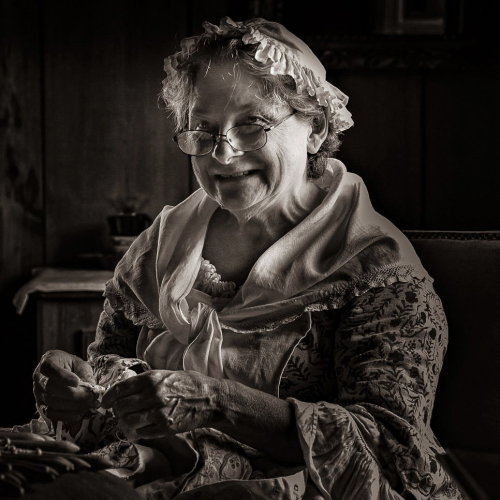 HONOUR AWARD Photographic Guild Of Nova Scotia Antonio Solis Grandma Of Fort Louisburg